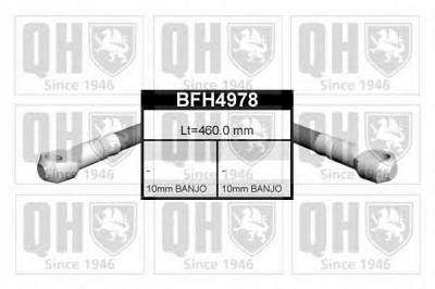 QUINTON HAZELL bfh4978 -  Тормозной шланг